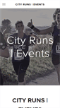 Mobile Screenshot of city-runs.co.uk